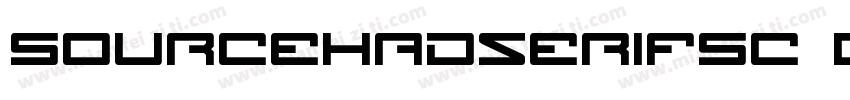 sourcehadSerifsc Bol字体转换
